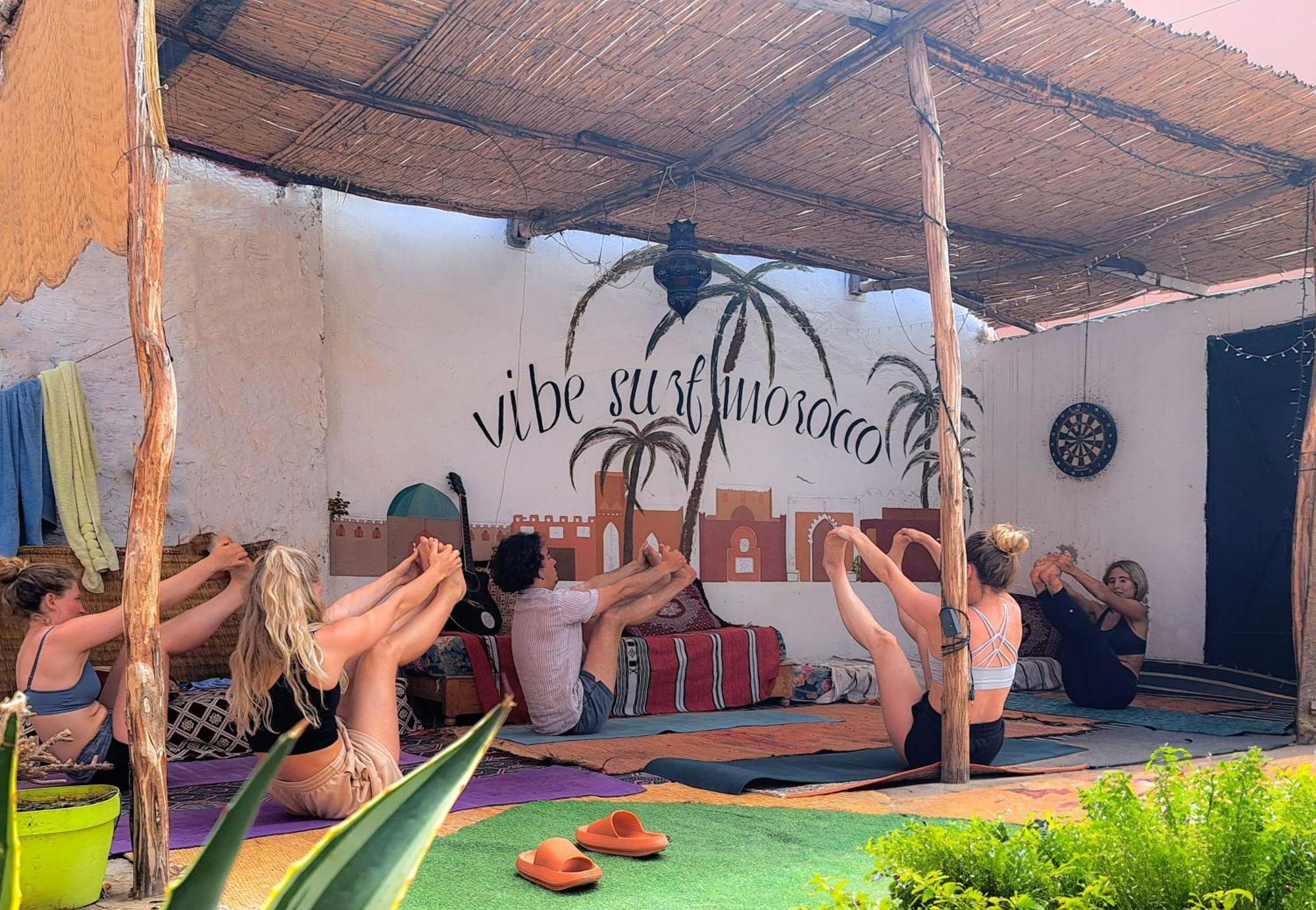 Vibe Surf Morocco Bed and Breakfast Tamraght Buitenkant foto